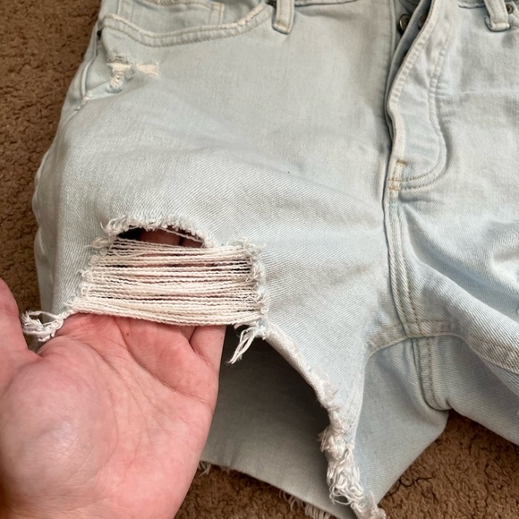 Button Fly OG Straight Cut Off Shorts - Picture 6 of 8